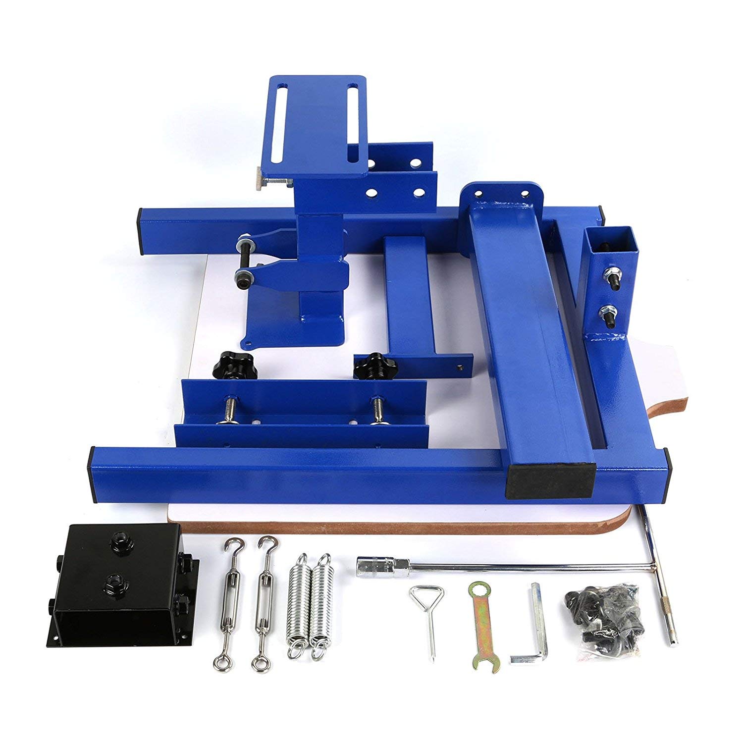Siebdruckmaschine 55 x 45 cm, Silk Screen Printing Machine 1 Farbe 1 Station Siebdruckmaschine DIY Screen Press Printing Machine Siebdruck Set für Flache Drucksubstrate wie Kleidung