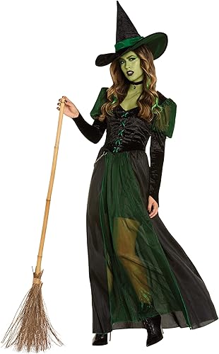 Spirit Halloween Disfraz de bruja malvada para adultos del mago de Oz Producto oficial Disfraz de grupo Cosplay de bruja