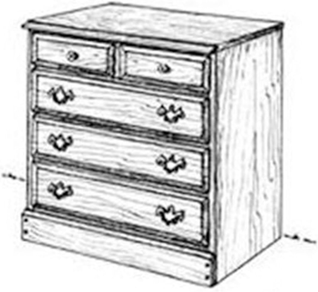 Woodcraft Project Paper Plan To Build 30" Cabinet - Material Not Included