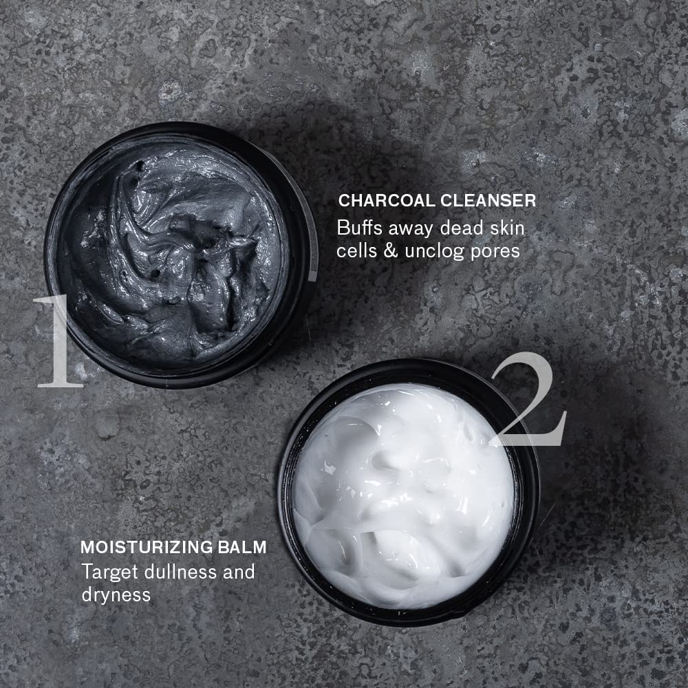 Lumin - Fundamental Duo - Skin Care for Men - Charcoal Face Wash and ...