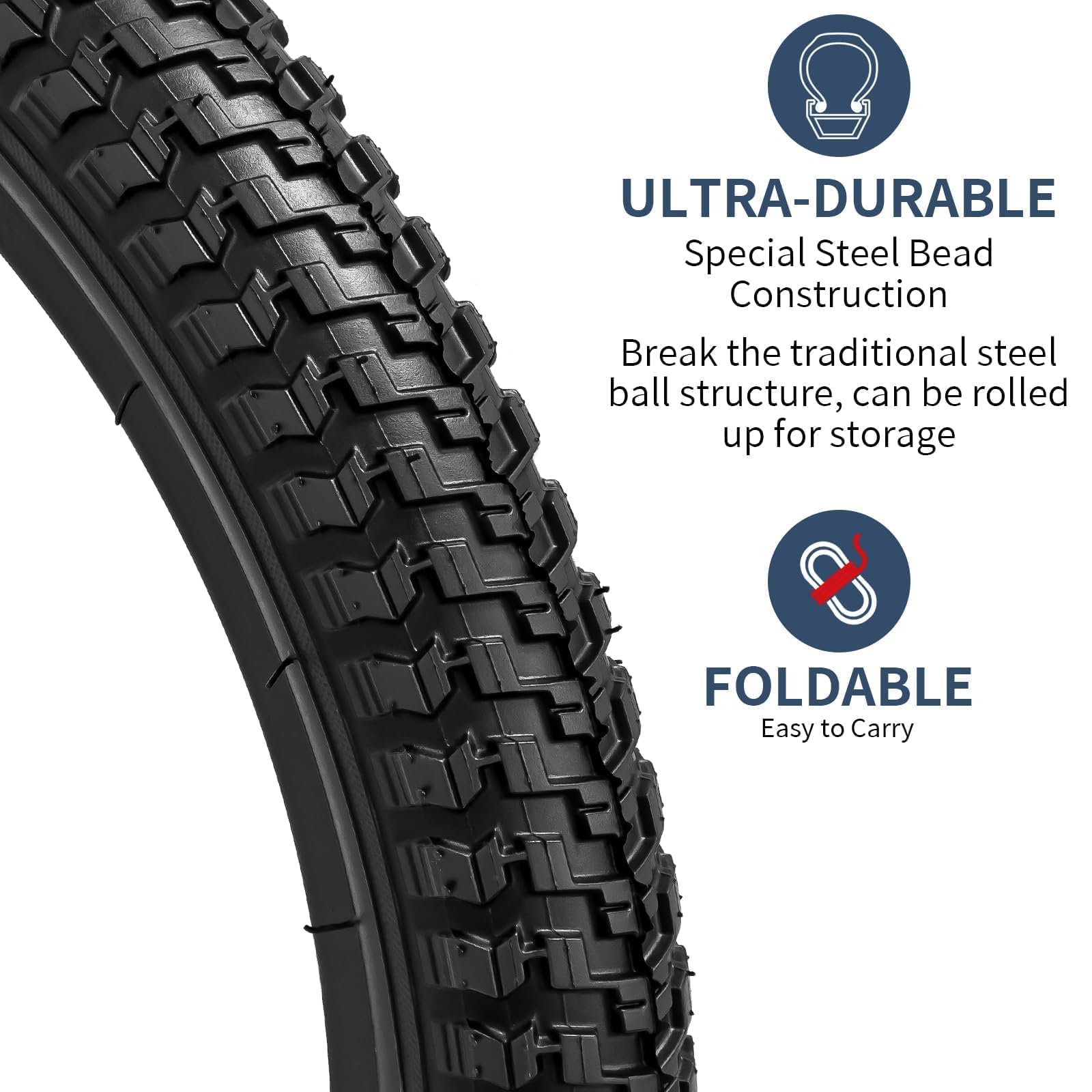 Amazon | YunSCM 2本セット,16 1.75 タイヤ,16x1.75 47-305 自転車