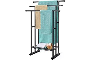 Kayfia 40" H Standing Towel Rack