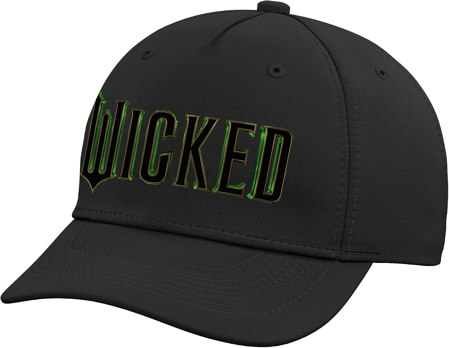 Wicked Movie Logo Adjustable Printed Baseball Hat