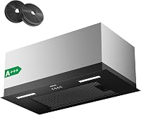 CIARRA CBCB6926A 60cm Beépített Páraelszívó LED Világítással 3 Fokozat Energiatakarékos 1