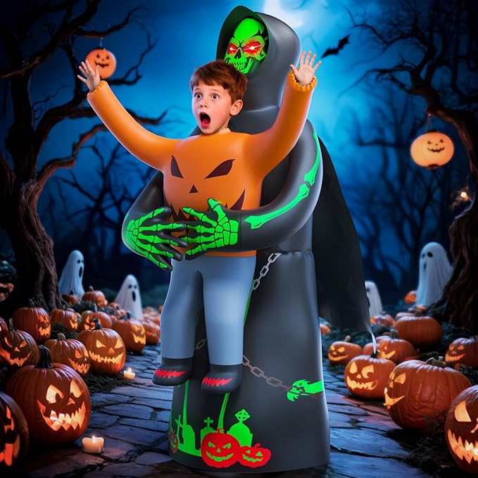 Skirfy Inflatable Costume for Kids, Halloween Costume