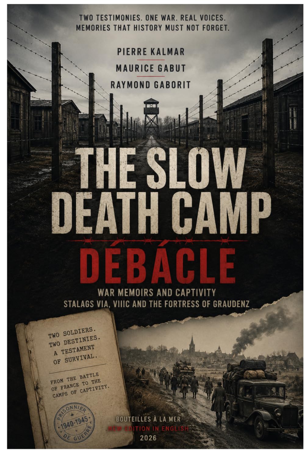 THE SLOW DEATH CAMP - DÉBÂCLE: War Memoirs and Captivity Stalags VIA, VIIIC and the Fortress of Graudenz - Memoirs of a Soldier of the Second World War