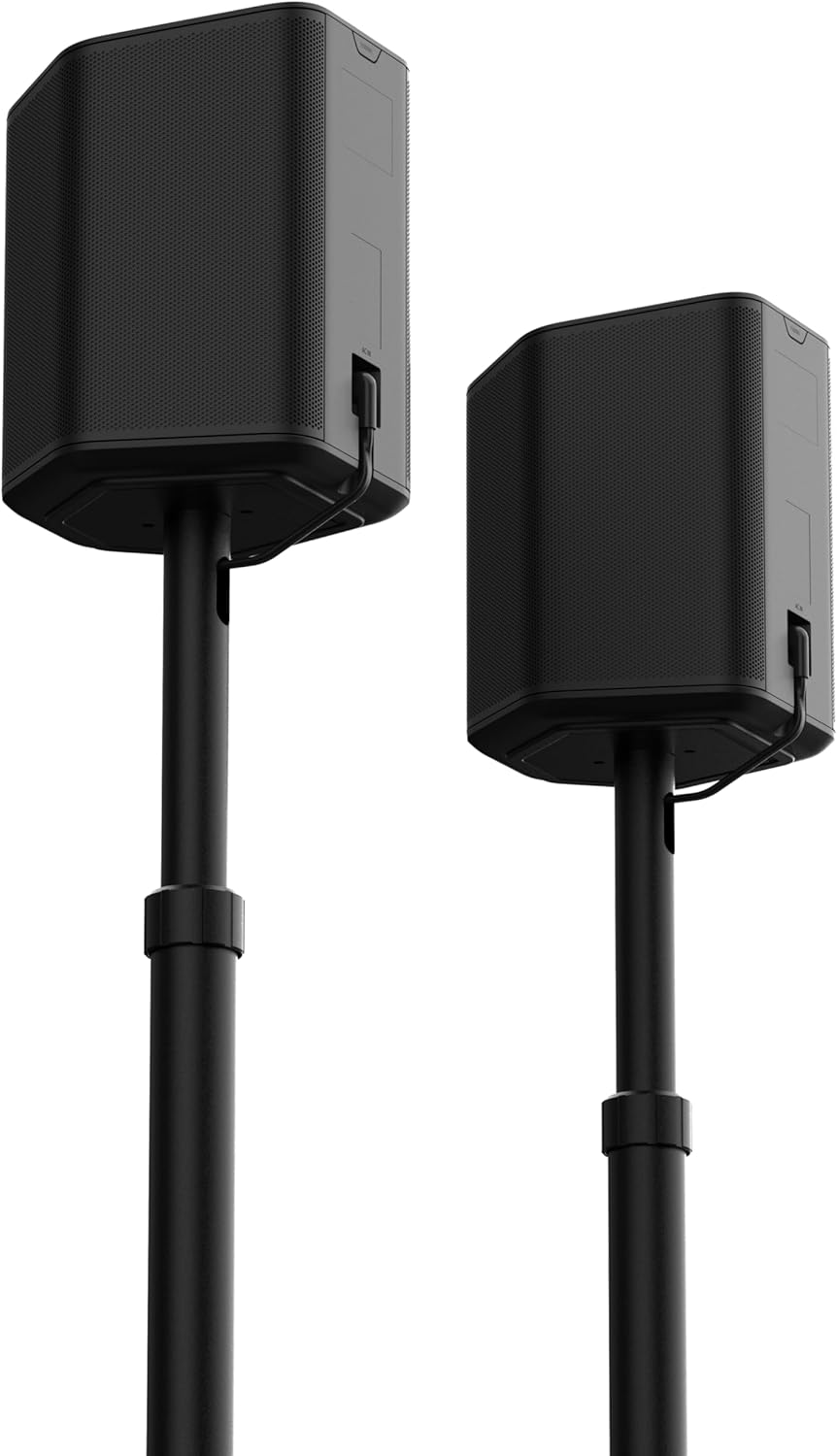 Nakamichi Shockwafe Wireless 11.2.6 Speaker Stands (Set of 2)