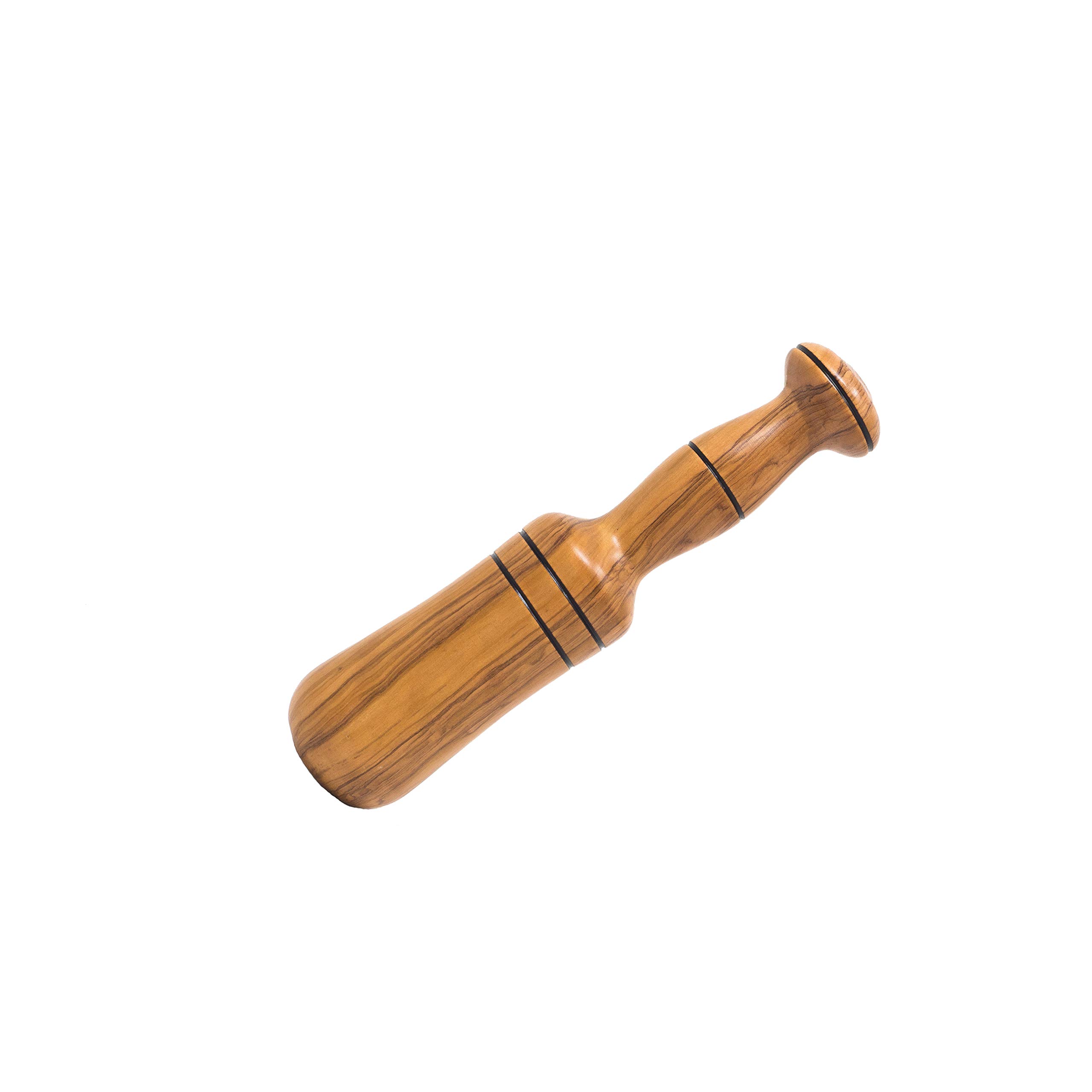 Mano de mortero Madera Olivo Grande 21 cm para allioli Utensilio Cocina triturar Alimentos manualmente España