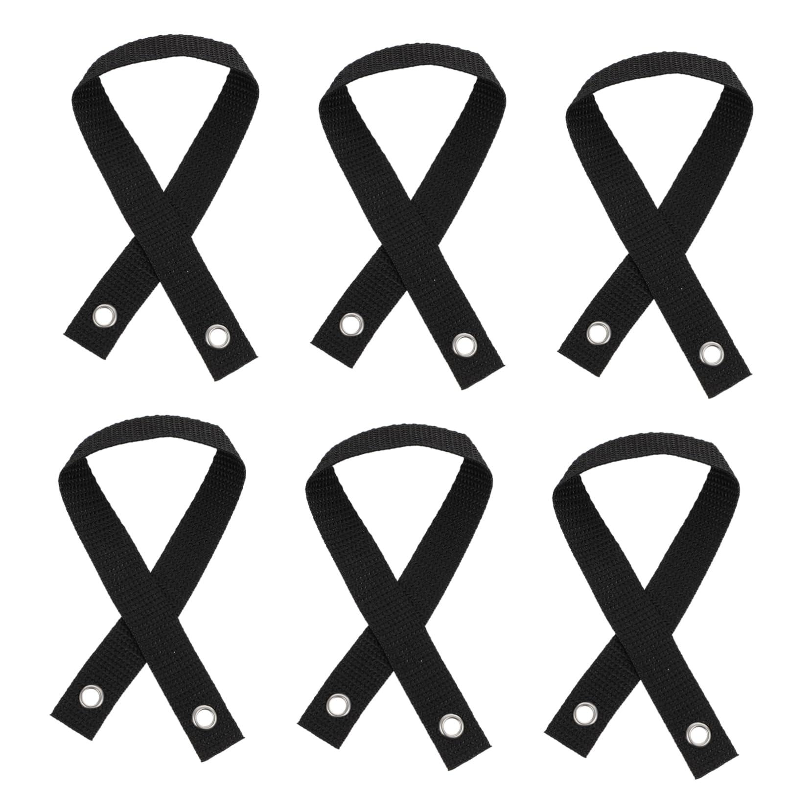 Toddmomy6pcs Heavy Tree Belt Outdoor Swing Garden Grommet Strap Grommet Tree Strap Plant Tree Tie Hurricane Protection Strap Hangry Kit Tree Rope Stainless Steel Household Protective Belt