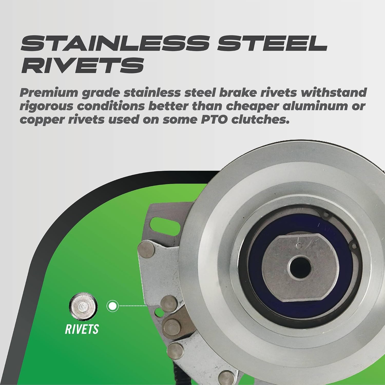 Xtreme Outdoor Power Equipment X0921A PTO Clutch Compatible with/Replacement for Big Dog Kohler Engine KT725, KT735, KT610, Alpha 936575 52" Serial No. ALFS052KAWFR691VA 605827K, 605827K, 5219-194