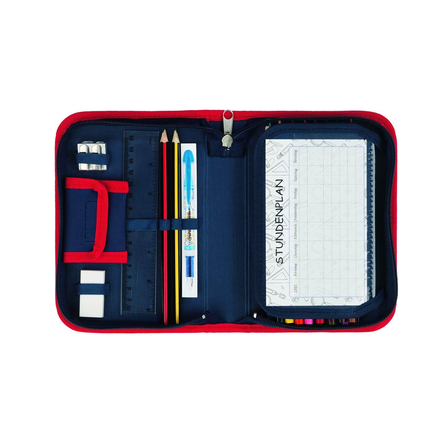 FC Bayern München Federmäppchen Mia san mia Kinder Navy