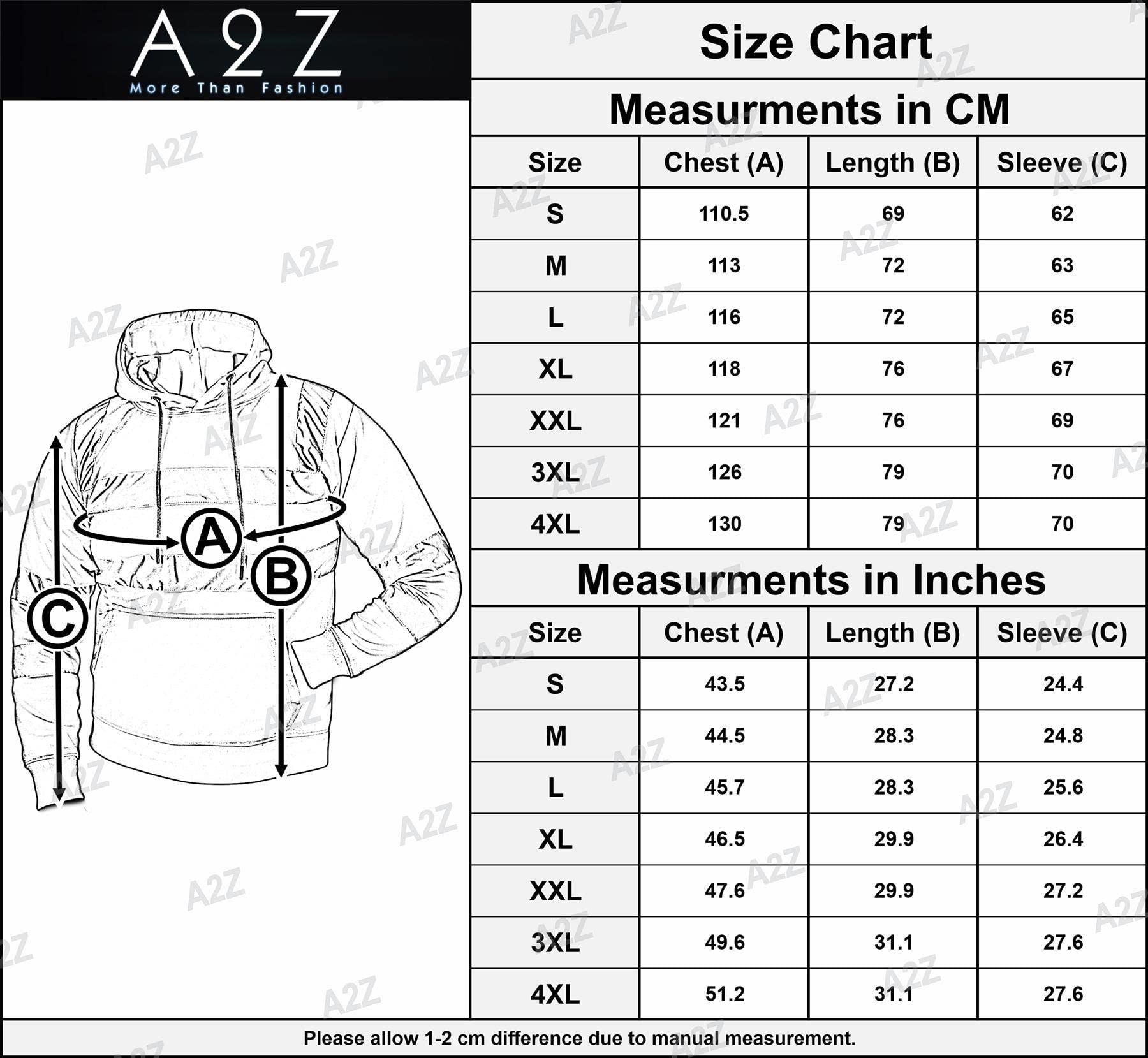 A2Z Haut Visibilité Sûr Travailler Encapuchonné Fermeture Éclair Deux Ton Réfléchissant Ruban Le Pull Sweat-Shirt - Hi Vis Zipper Orange XXL