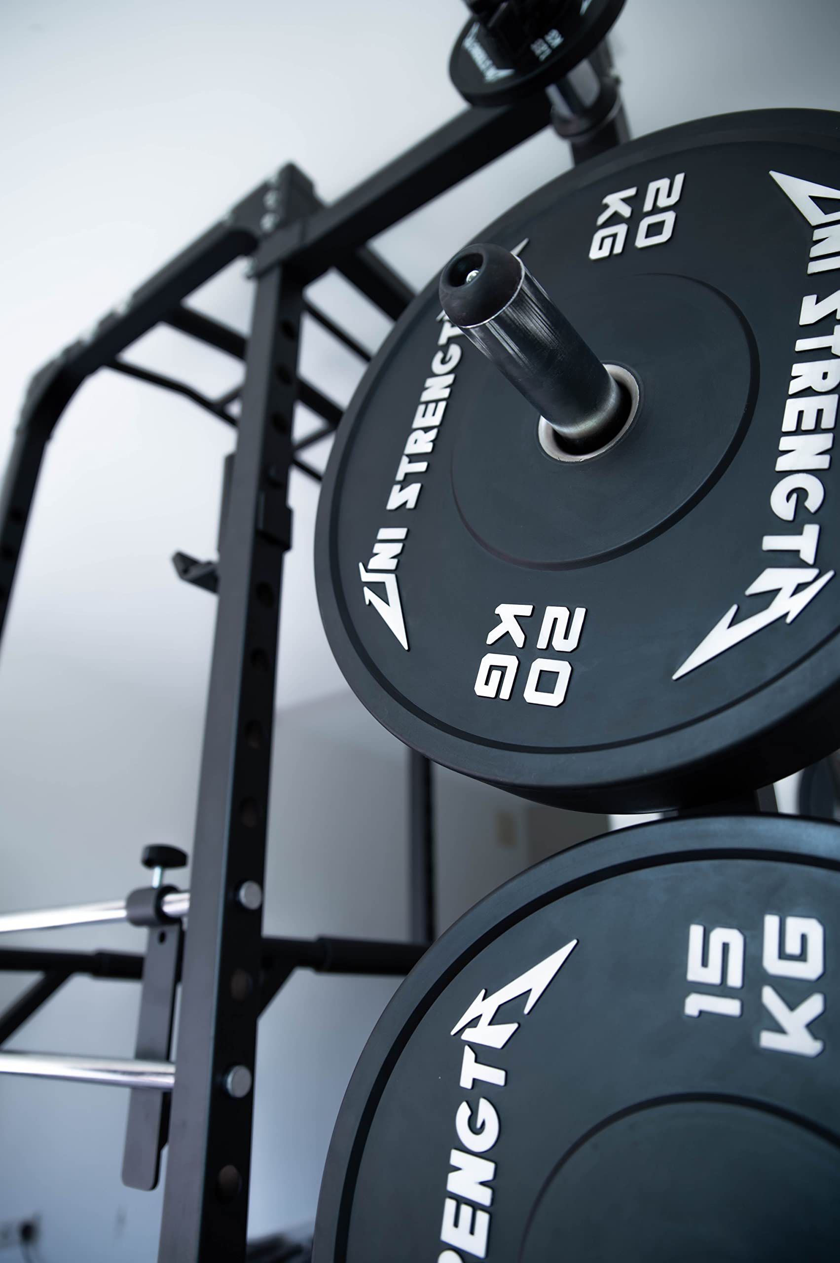 Dischi Bumpers Olimpico 50 mm 10 Kg x 2 | UNI STRENGTH (20 Kg)