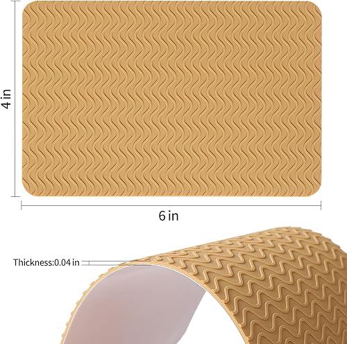 Miniatura 2 de GQTJP Protector inferior de suela de zapato, empuñaduras autoadhesivas en la parte inferior de los zapatos, almohadillas antideslizantes para