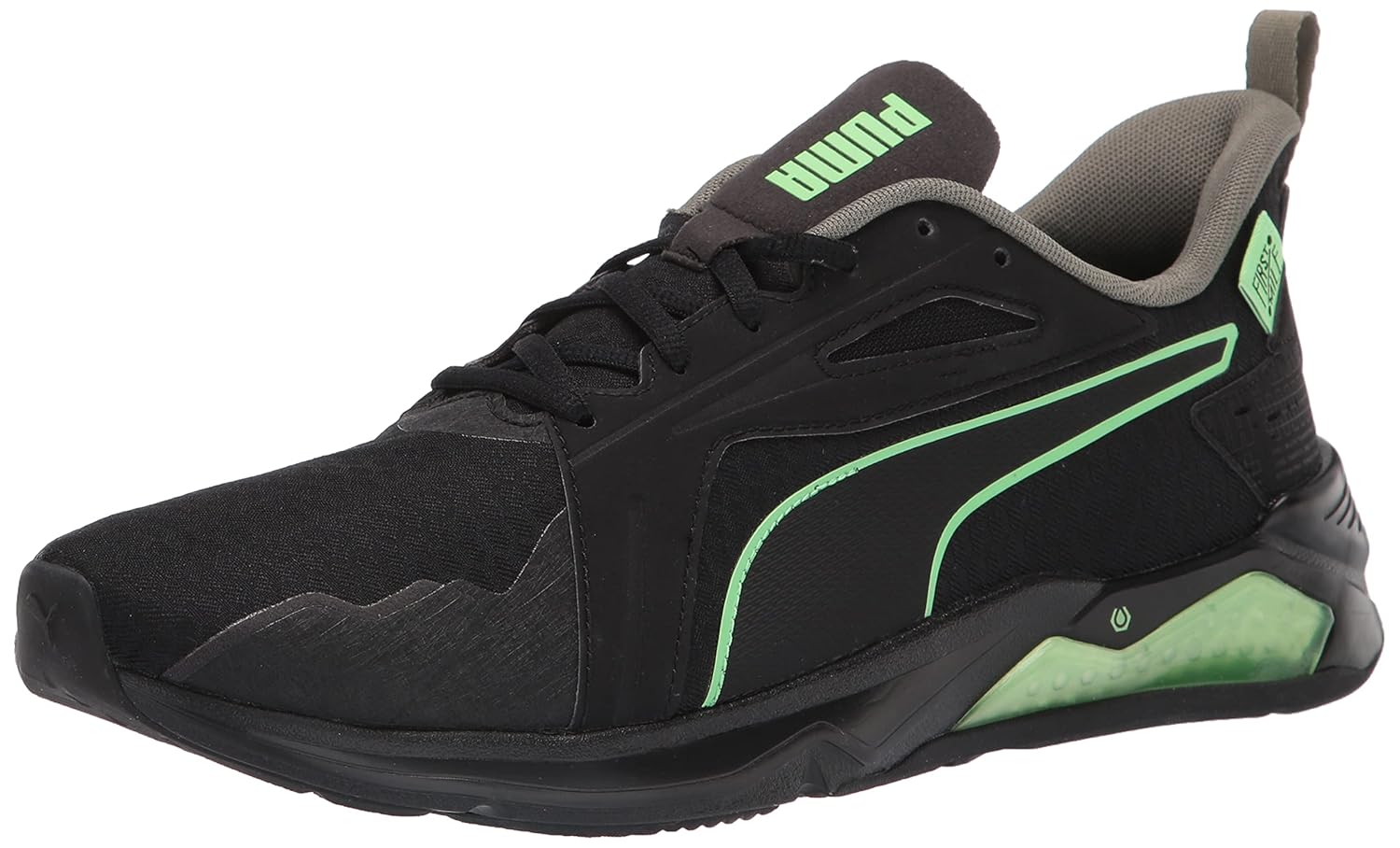 Buy PUMA Men's Lqdcell Method First Mile Cross Trainer, Puma Black-elektro  Green-vetiver, 11 at Amazon.in