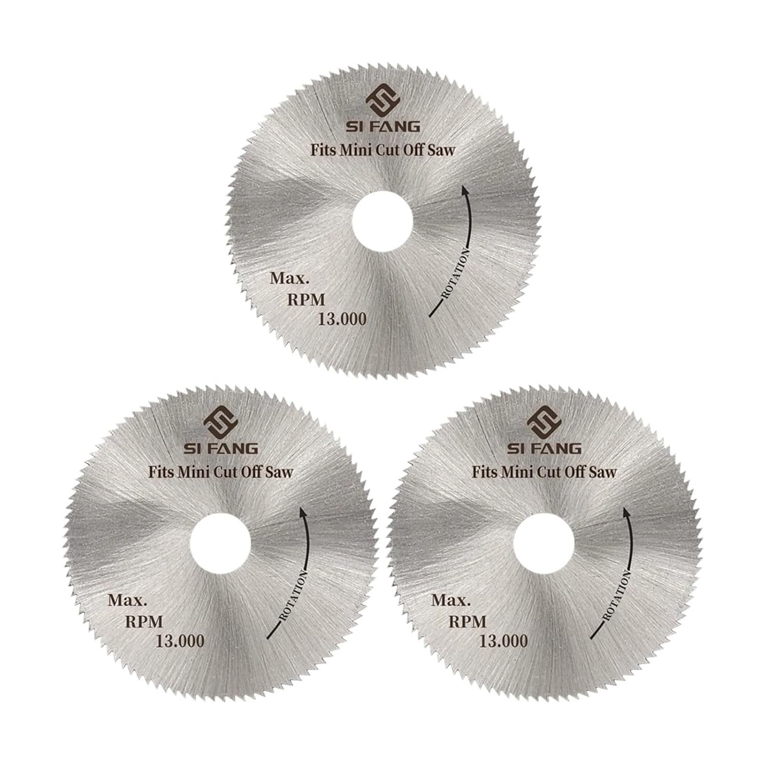 5Pcs 50mm 2 Inch HSS Mini Woodworking Circular Saw Plastic Cutting Disc General Purpose For Wood