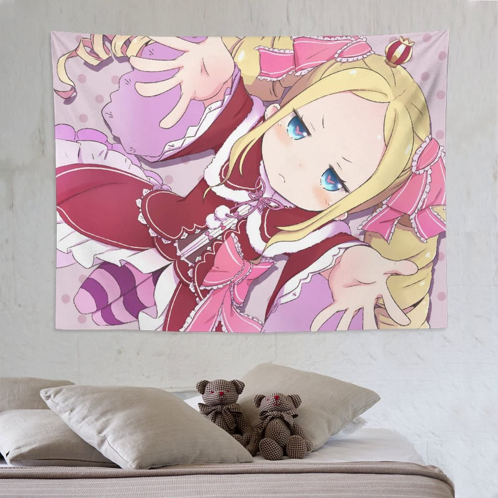Amazon.co.jp: タペストリー 可愛い アニメ柄 Reゼロから始める異世界