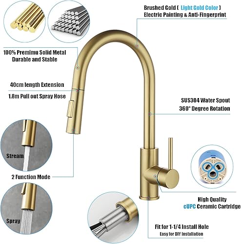 Miniatura 95 de Havin Grifo de fregadero de barra, grifo de filtro de agua RO, grifo de agua potable se adapta a la mayoría de sistemas de filtración de agua, grifo