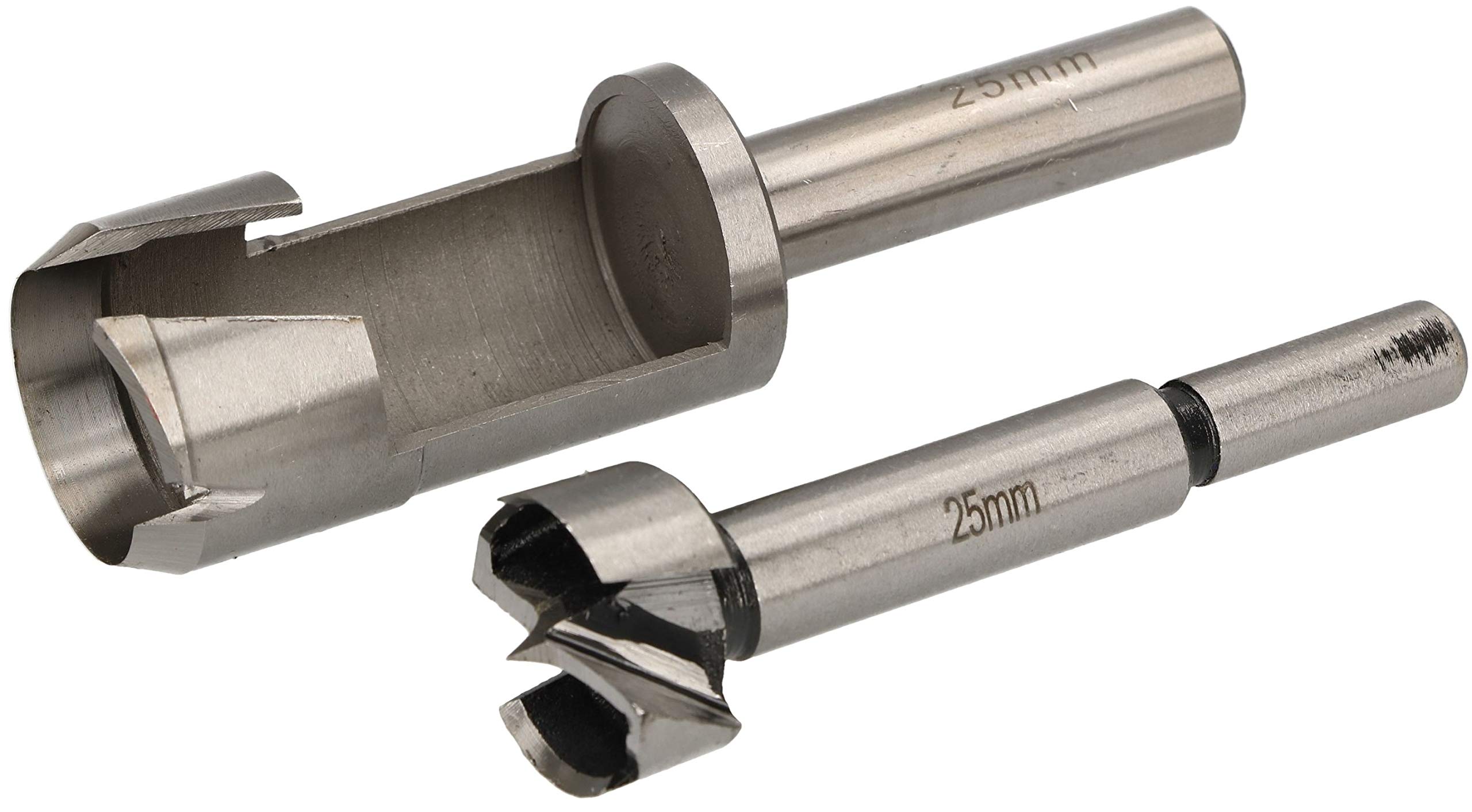 KOTARBAU® Set di frese e punte per legno, 25 mm, punte forstner, punte per trapano, trapano per potatura, fresa, punte per legno, punte per legno