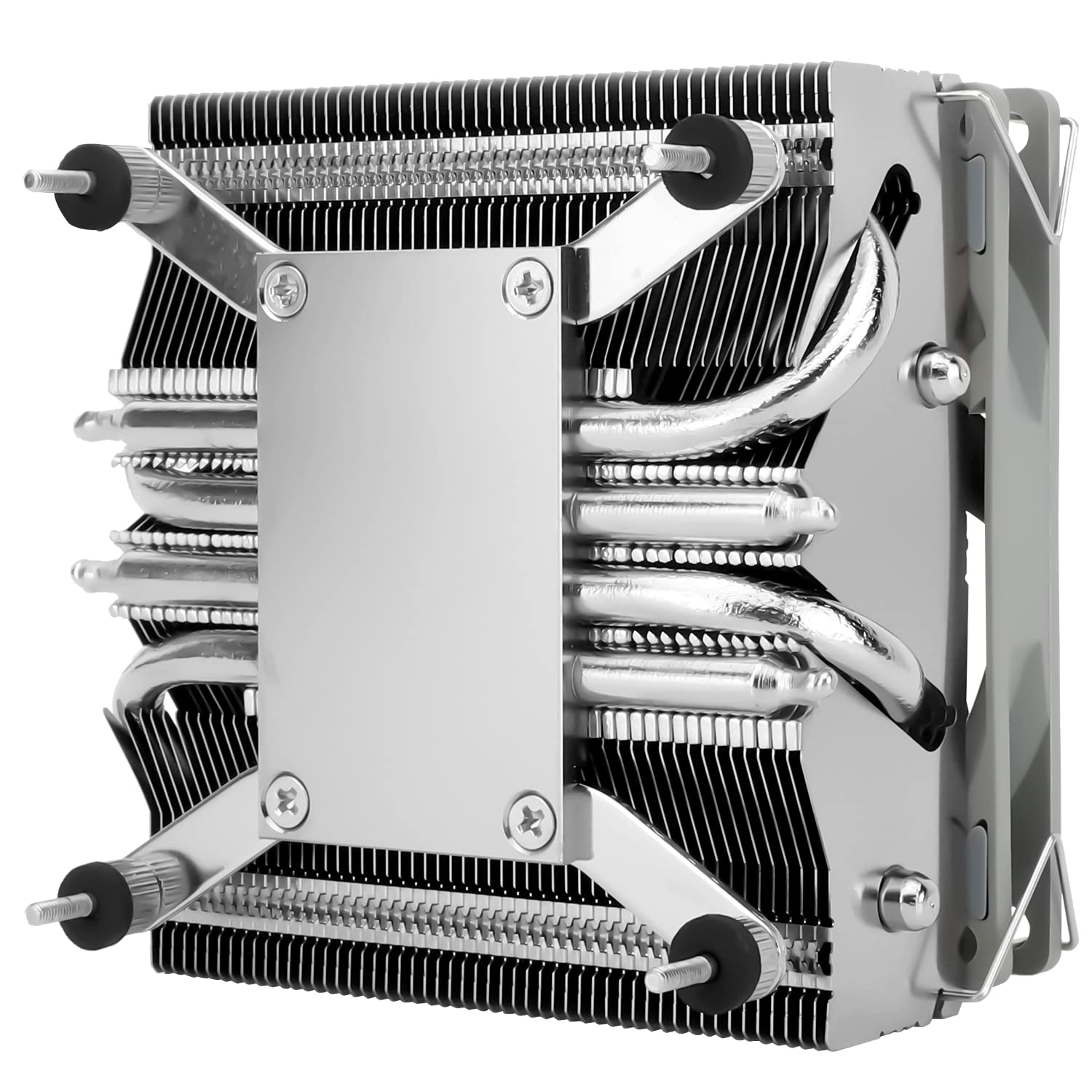 Thermalright AXP-90 X53 Raffreddatore d'aria CPU a basso profilo con ventola PWM TL-9015 da 90 mm, 4 tubi di calore, altezza 53 mm, per AMD AM4/Intel LGA 1700/1150/1151/1155/1156/1200 (AXP-90 X53)