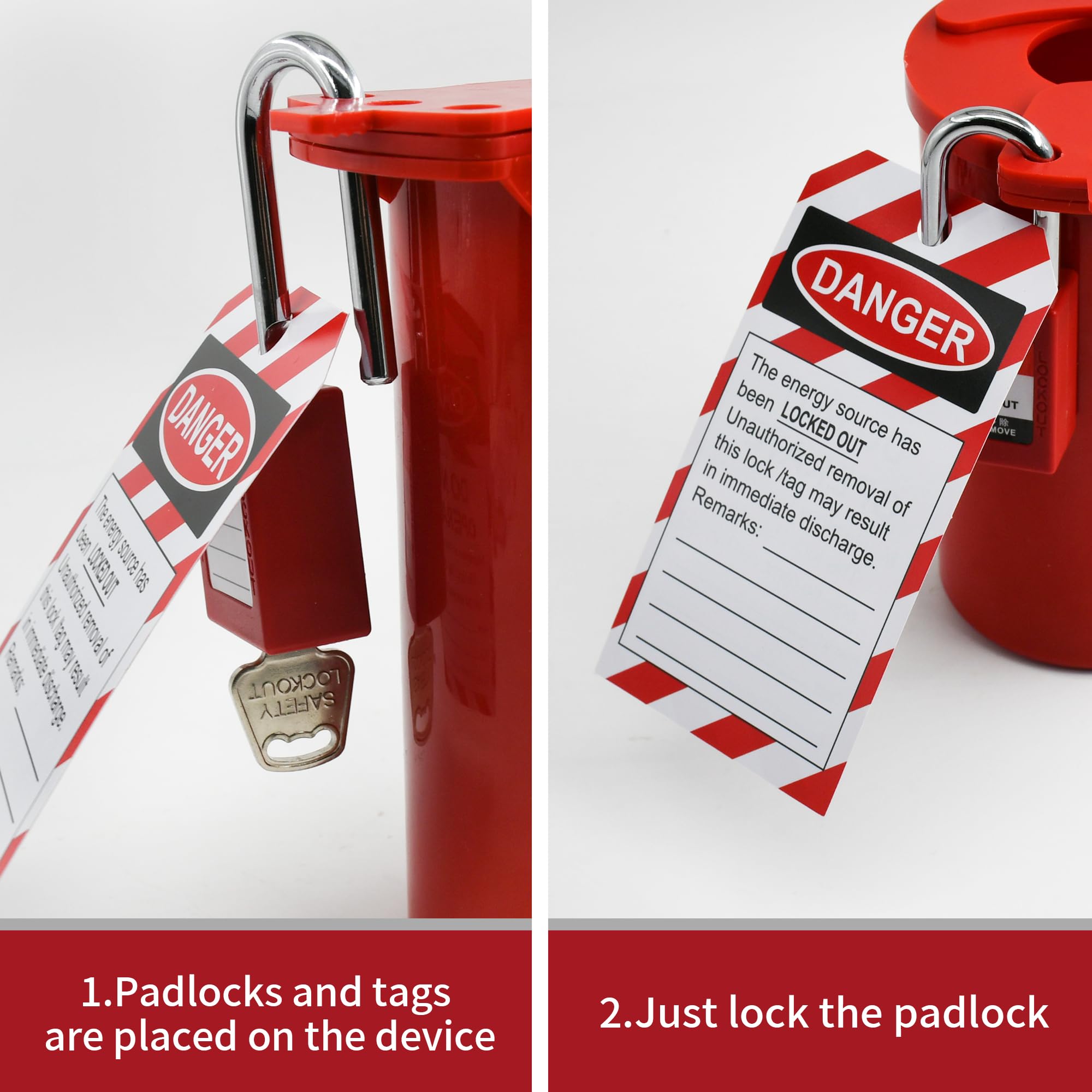 Lockout Tagout Tags - DANGER Do Not Operate -4