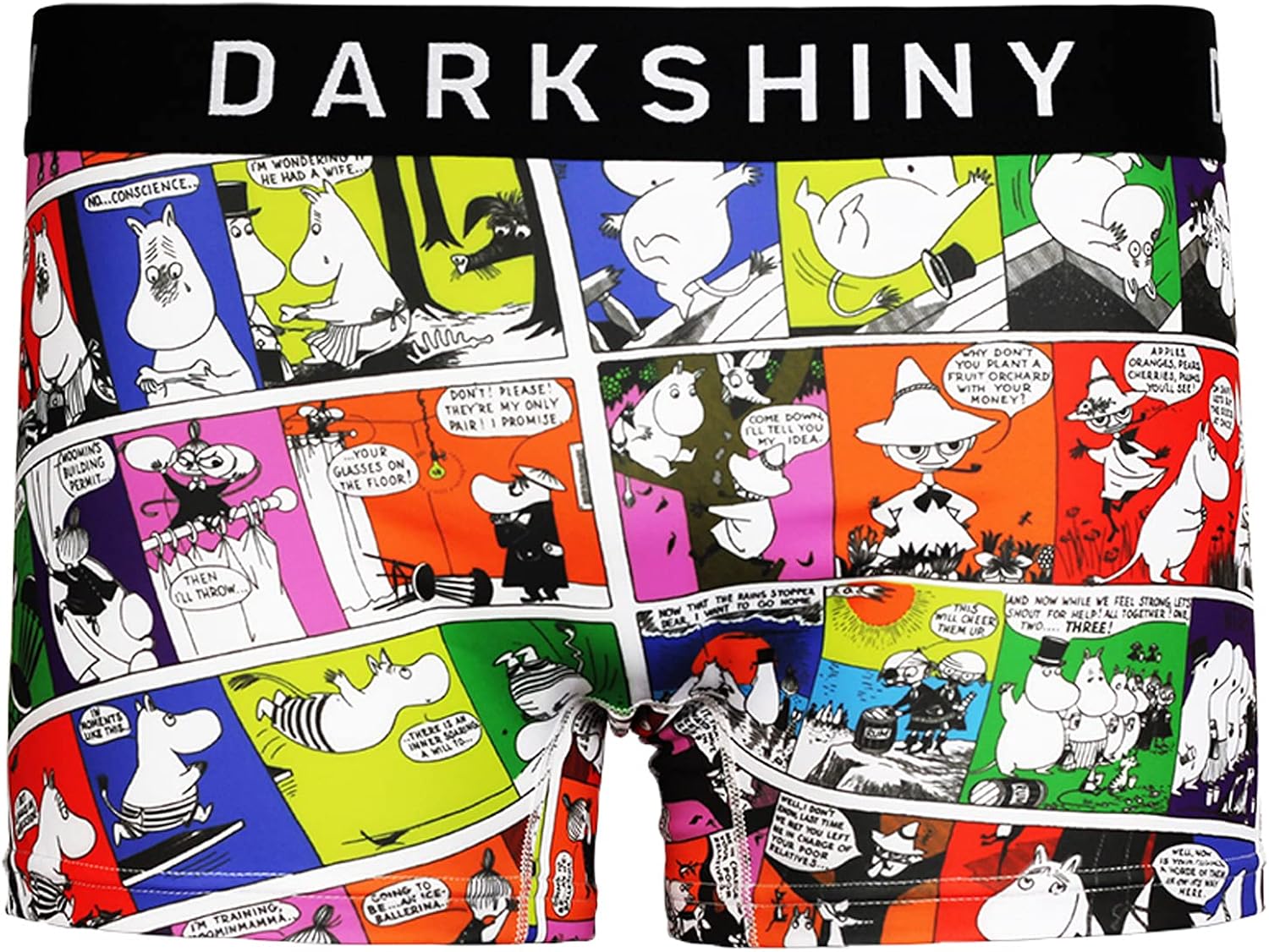 Dark Shiny ダークシャイニー ボクサーパンツ ムーミン コラボ ユニセックス コミックス セール