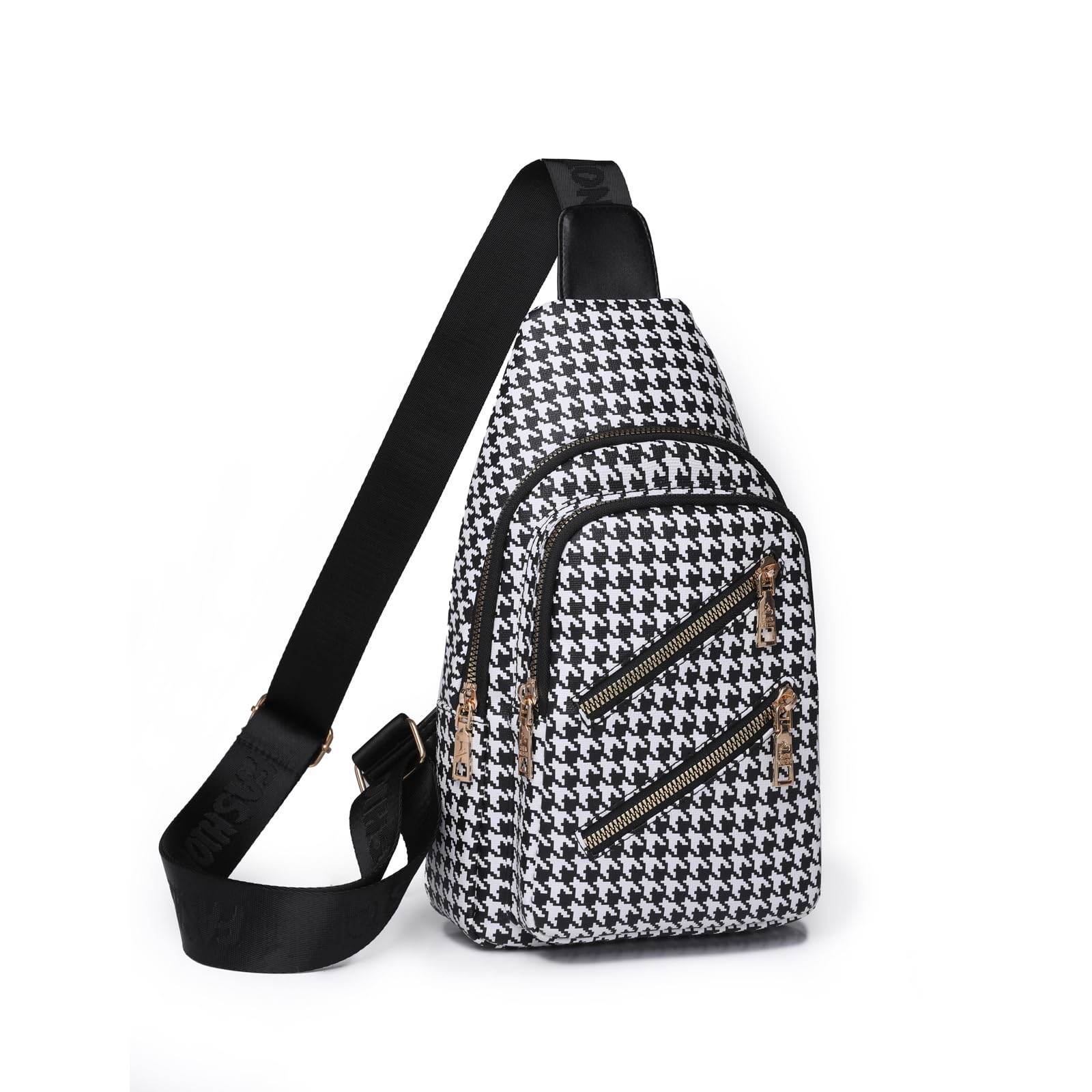 Anfei Sling Backpack Sling Bag for Women, Chest Bag Daypack Crossbody Sling Backpack, G-Black, Fashion