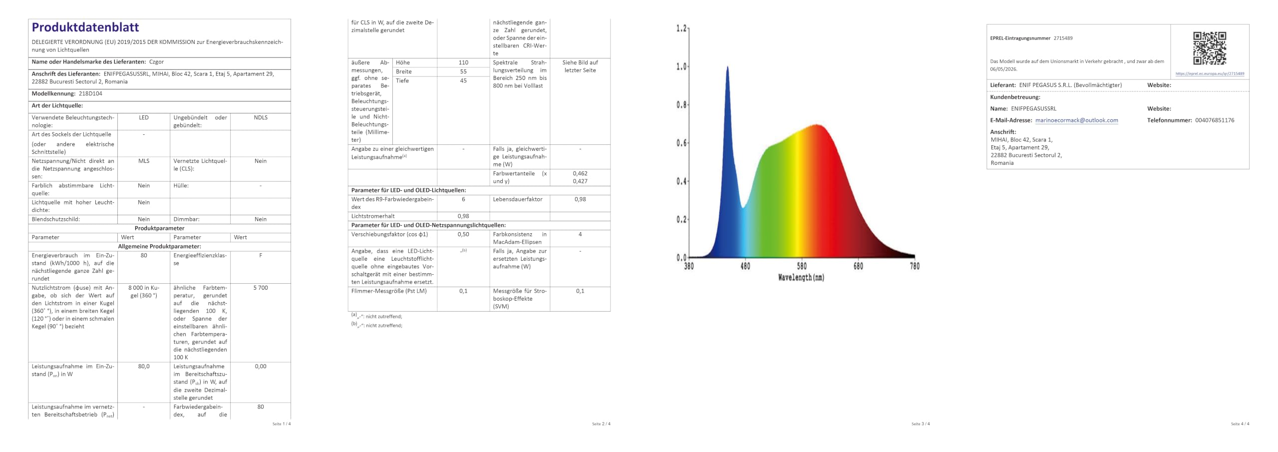 LED-PAR-Scheinwerfer 80W, 7 RGBW 4in1 LEDs + 48 LEDs für Bühnenbeleuchtung | Fernbedienung, DMX-Steuerung & Soundaktivierung – ideale Partybeleuchtung für Hochzeiten, Events und Weihnachten - 1 Stück