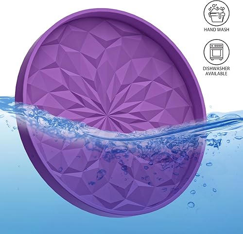 Miniatura 97 de ME.FAN Posavasos de silicona para automóvil, 2.75 pulgadas, universales, antideslizantes, empotrados, para el interior del automóvil, 4