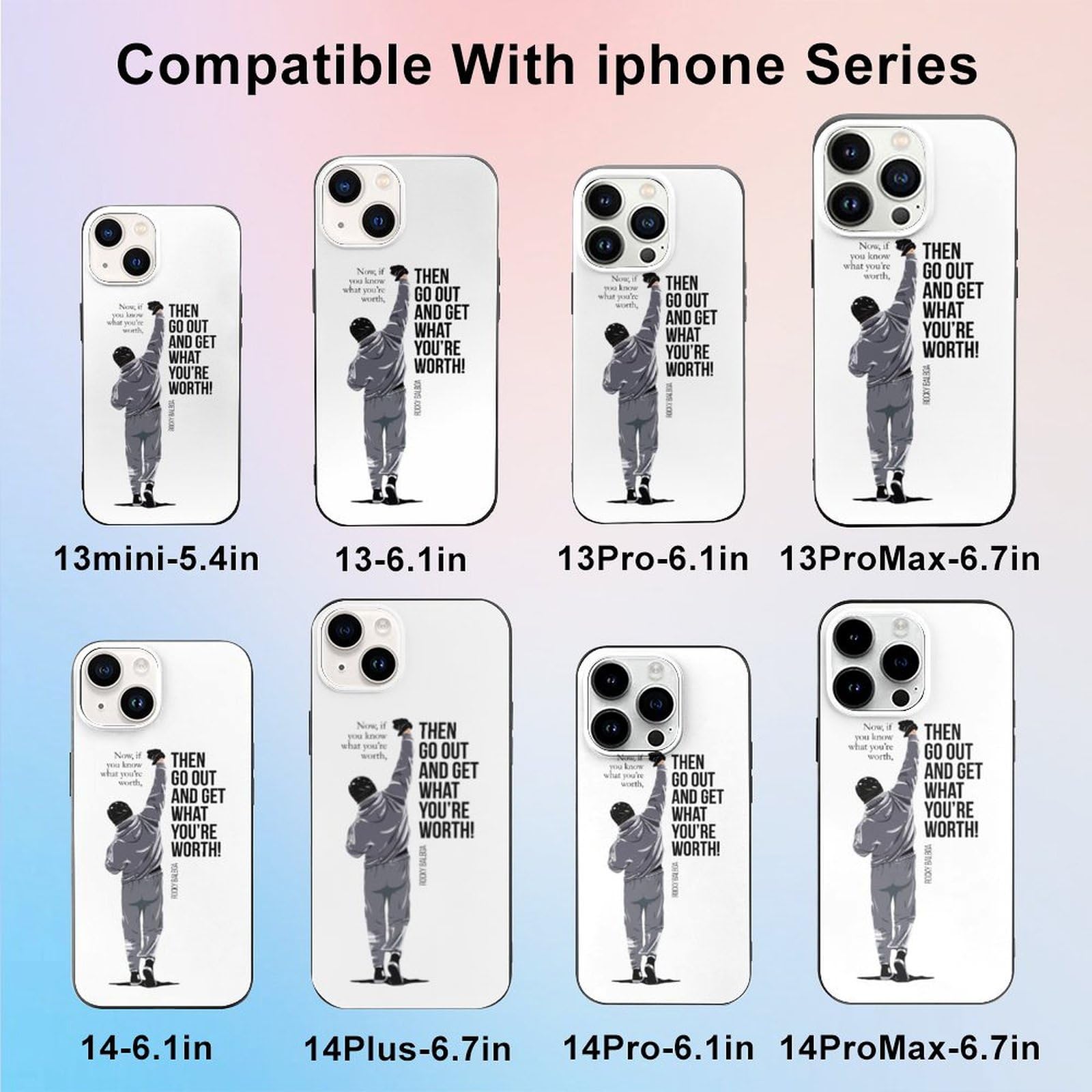 Amazon.co.jp: iPhone14 ケース ロッキー 映画 アイフォン14 用カバー