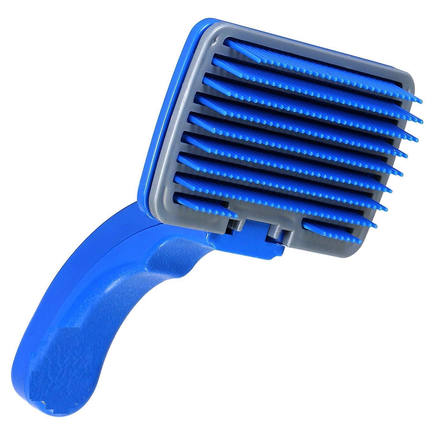 Petlogix Self Cleaning Pet Slicker Brush Dog, Puppy & Cat Hair Grooming Brush Fur Shedding Comb for Loose Undercoat, Mat and Tangle Removal (Colour May Vary) (B082L1PX89) Amazon Price History, Amazon Price Tracker