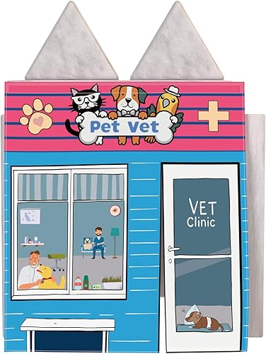 Panel de juego para niños, sofá de espuma, sofá modular de juegos en casa para niños (sofá no incluido) - Clínica veterinaria