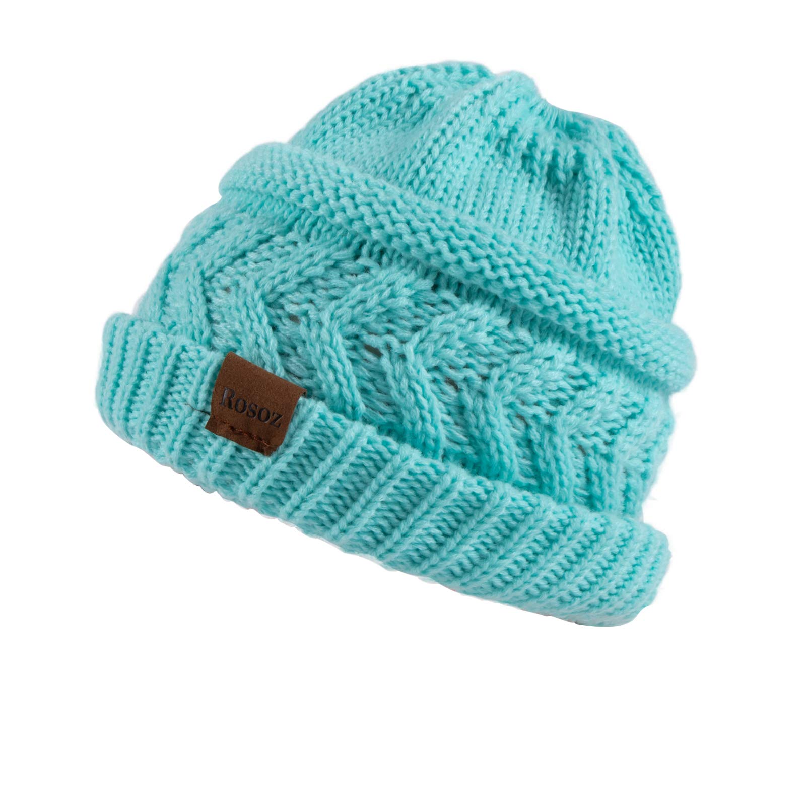 Ponytail Beanie For Women - Winter Warm Knit Hat With Hole For Bun Or Tail - View #4