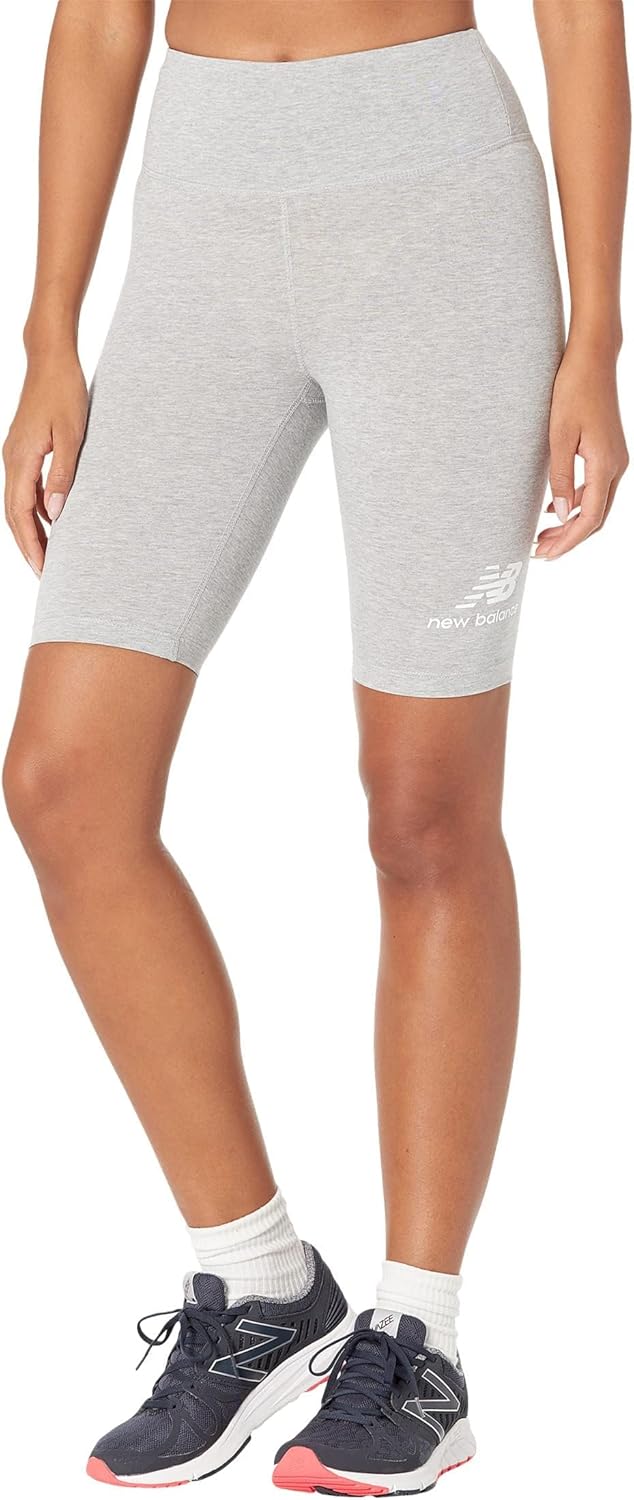 New Balance Womens Nb Essentials Stacked Fitted Short - Image 2