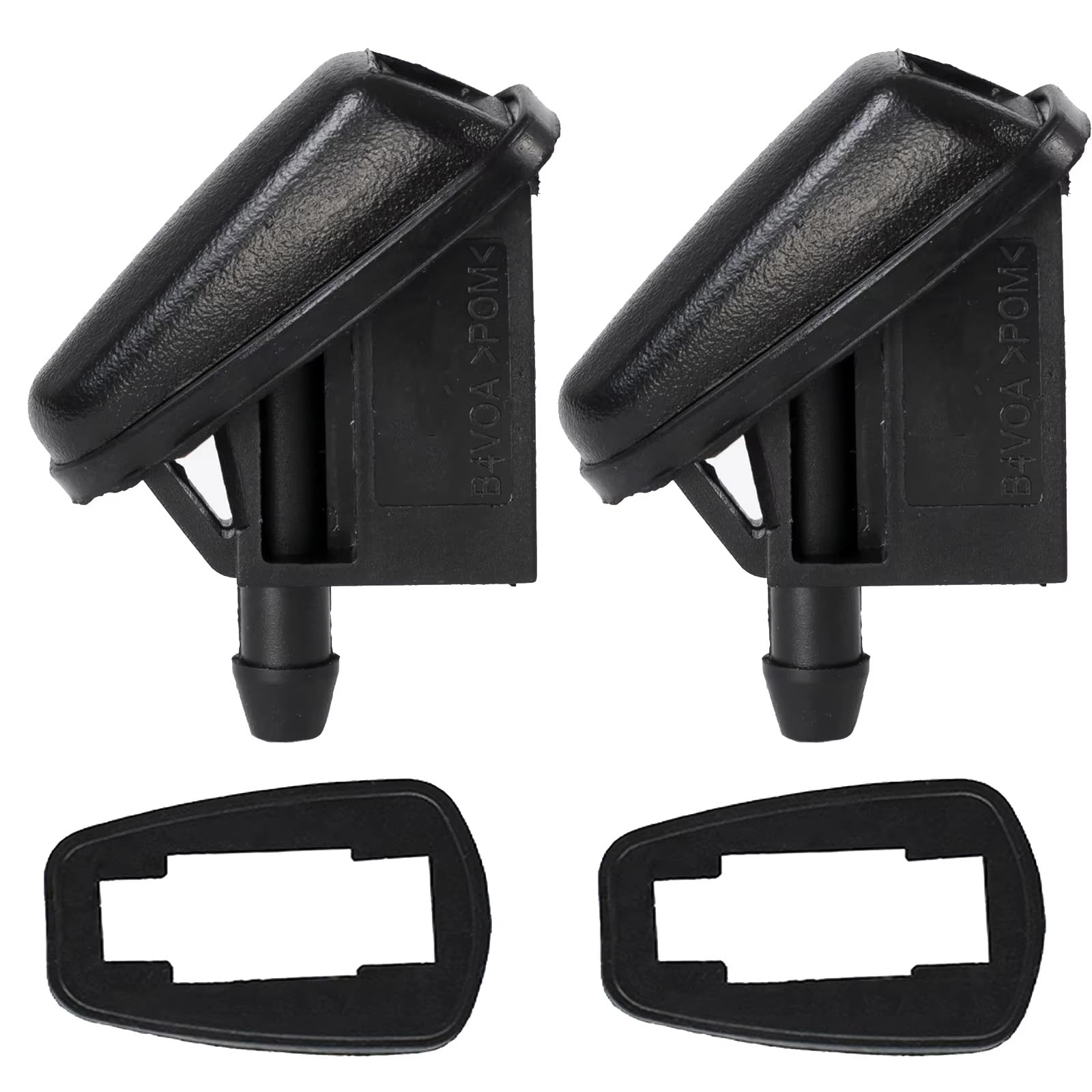 Compatible with KA MK1 1996 1997 1998 1999-2007 2Pcs/lot Front Windshield Wiper Washer Jet Nozzle Hood Sprayer Nozzles 1077453 Wiper Nozzles