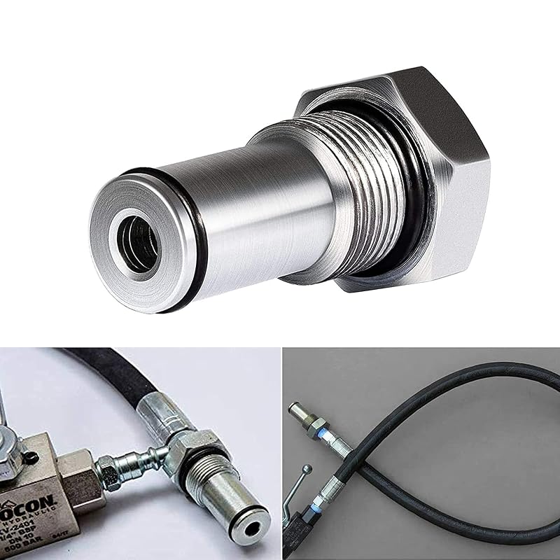 Adaptador para teste de vazamento do rail de óleo e válvula IPR para Ford 6.0L Powerstroke Diesel CASTNOO QP-919