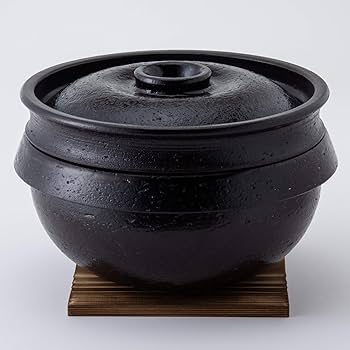 大黒天 2体 珍 陶器製 土楽窯 / 黒鍋 8寸（1～2人用） | mother duck ONLINE STORE