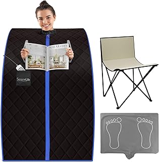 Top 10 saunas infrarouges 2026 SereneLife Sauna, Sauna Portable/Infrarouge, Vapeur, Spa Maison, Perdre du Poids, Détox, T