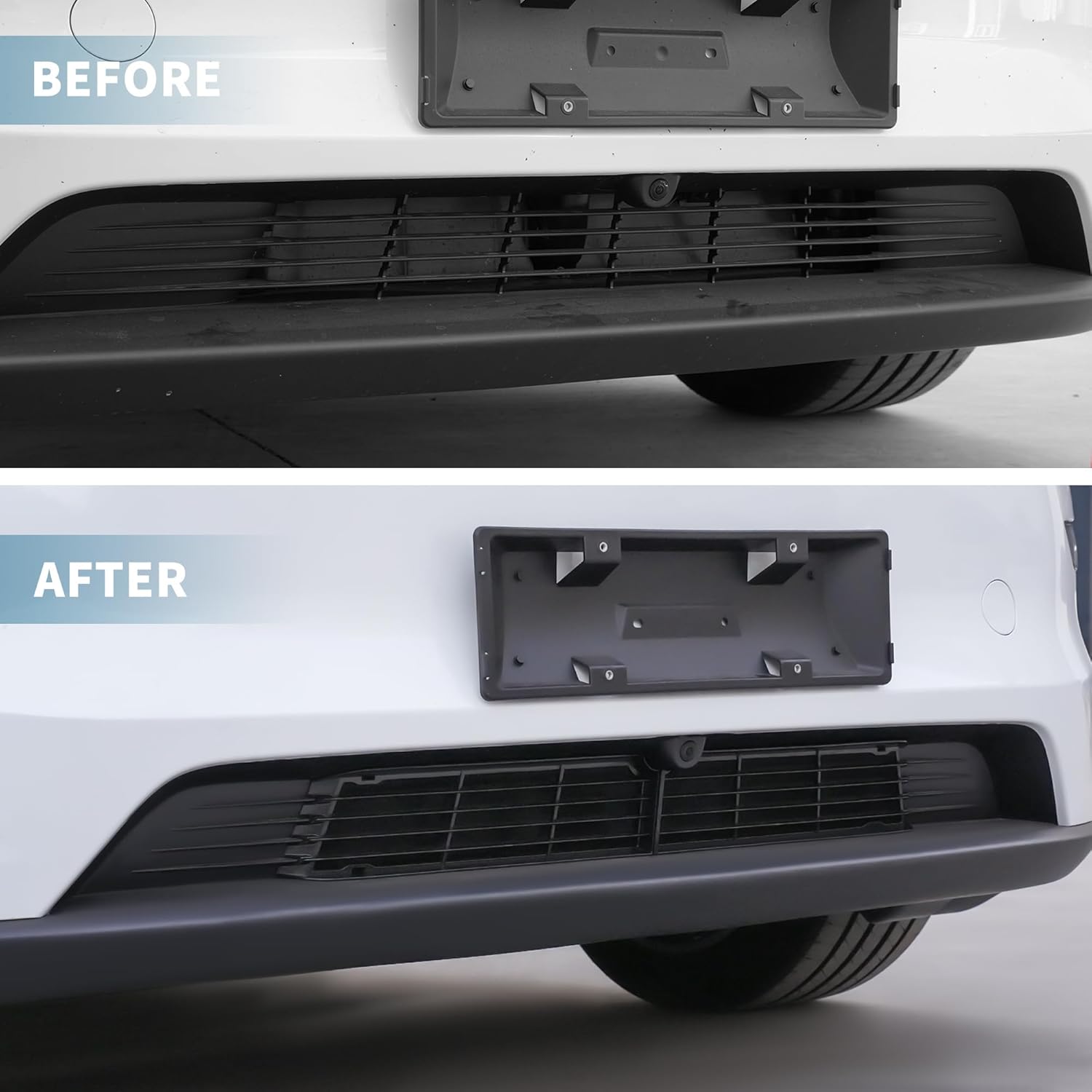 Front Grill Compatible with Tesla Model Y 2025 2026 Juniper Mesh Grille Grid Inserts Air Inlet Vent Grille Cover Replacement With Insect Protection Accessories