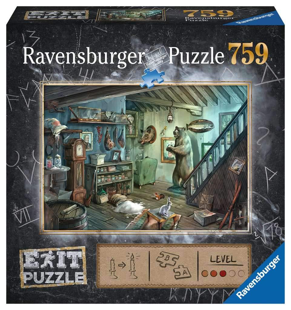 Ravensburger15029 Scary Keller 759 Pieces Puzzle-Premium Quality for Exit Enthusiasts from 12 Years
