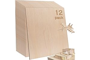 12 Pieces 1/8 Inch Baltic Birch Plywood