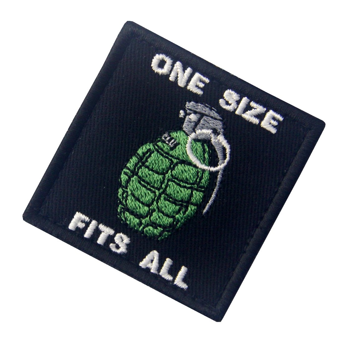 Hot Leathers Hand Grenade Embroidered Patch – 2 X 4, Iron