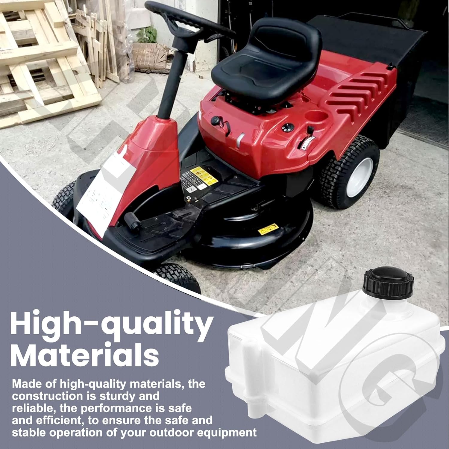 7601045MA Fuel Tank Assembly W/Fuel Cap & 2 oil filter Compatible with B&S Husqvarna Craftsman 536.270320/536270270/ 536270280 Lawn Tractor, Replaces 7601045, 1401240MA