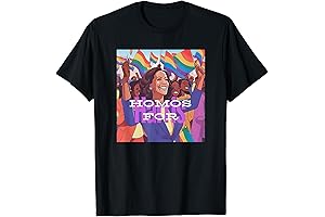 Harris LGBT Flag Show Off Homos Pride T-Shirt
