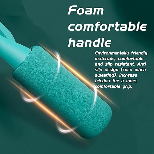 Miniatura 6 de Jumping rope exercise fitness home adult professional fat burning for fitness and weight loss (2 pack)