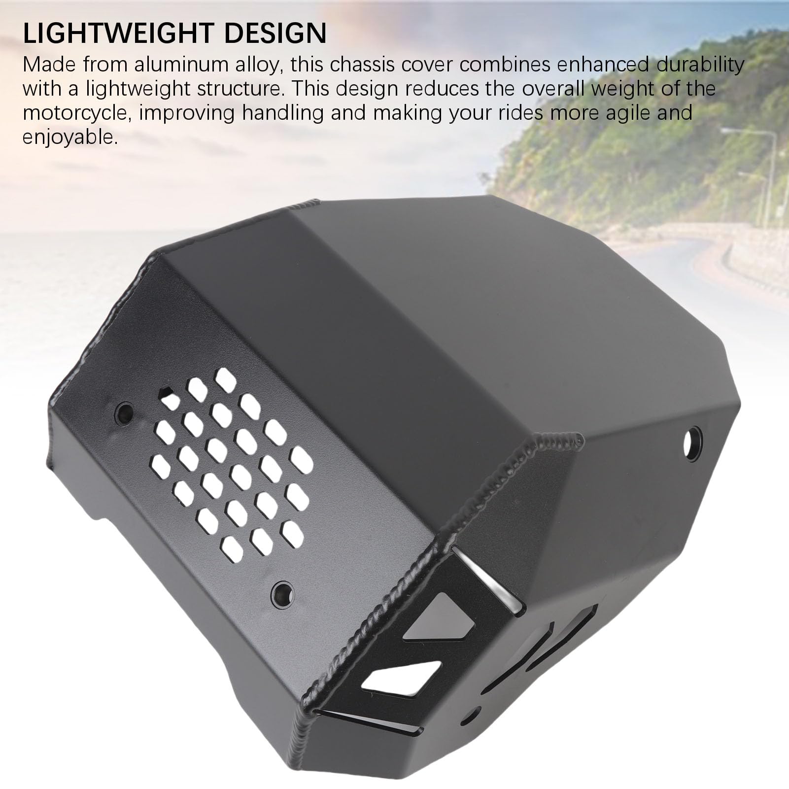 Vikye Protezione Carter Motore, Paracolpi Telaio Leggero in Alluminio, | Protezione ad alta resistenza, installazione semplice, aggiunta elegante, compatibile con 450MT 2024+
