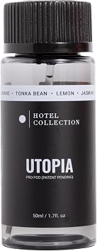 Hotel Collection Diffuser Oil-Utopia Pro-Pod-Aromatherapy Essential Fragrance-Luxury Hotel Inspired-Lemon, Jasmine, and Vanilla - Compatible with Studio Pro Diffuser - 50ML 1.7 Fl oz