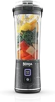 Vista 25 de Ninja BC151EM Blast Licuadora Portátil, Sin Cable, Recipiente de 18oz, Licuadora Personal para Batidos y Licuados, Libre de BPA, Tapa Hermética
