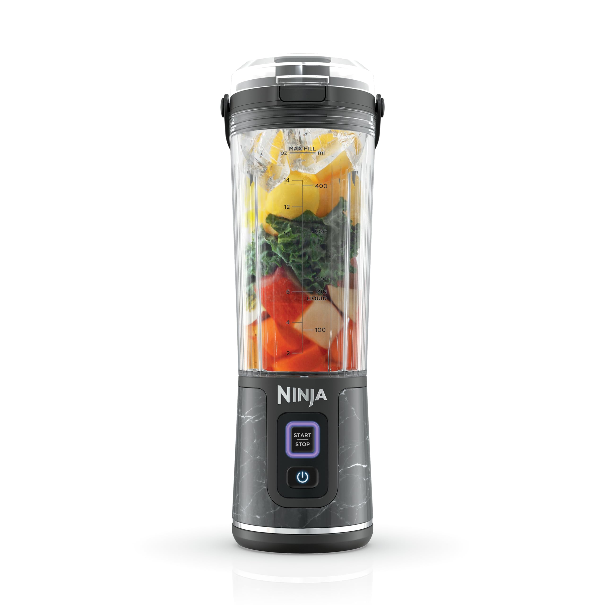Ninja Blast Portable Blender, Cordless,18oz Vessel, Black Marble, BC152MK