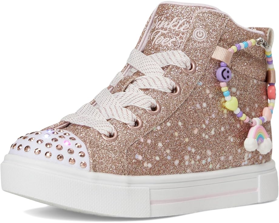SKECHERS KIDS Twinkle Sparks - Charm Bestie (Little Kid) - Front View
